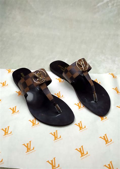 louis vuitton slip on sandals